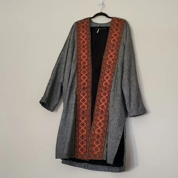 Free People Nomad Embroidered Duster - Picture 4 of 9